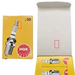 شمع نیکل پایه کوتاه دو پلاتین انجیکا اصلی ژاپن BKR6EK – 2288 (بسته 4 عددی) - Image 3