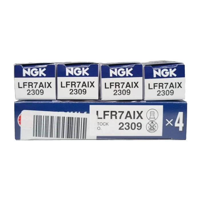 شمع ایریدیوم ix پایه بلند کد 7 انجیکا اصل ژاپن LFR7AIX-2309 (بسته 4 عددی) - Image 2