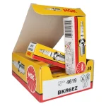 شمع نیکلی پایه کوتاه انجیکا اصلی ژاپن BKR6EZ - 4619 (بسته 4 عددی) - Image 2