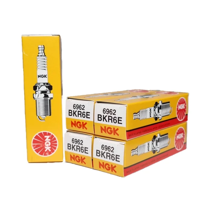 شمع نیکلی پایه کوتاه انجیکا اصلی ژاپن BKR6E - 6962 (بسته 4 عددی) - Image 2