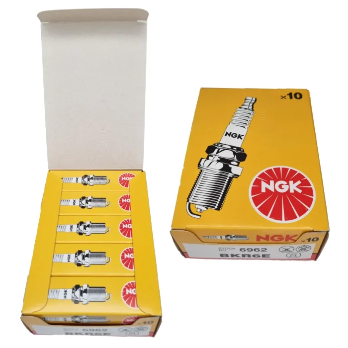 شمع نیکلی پایه کوتاه انجیکا اصلی ژاپن BKR6E - 6962 (بسته 4 عددی) - Image 3
