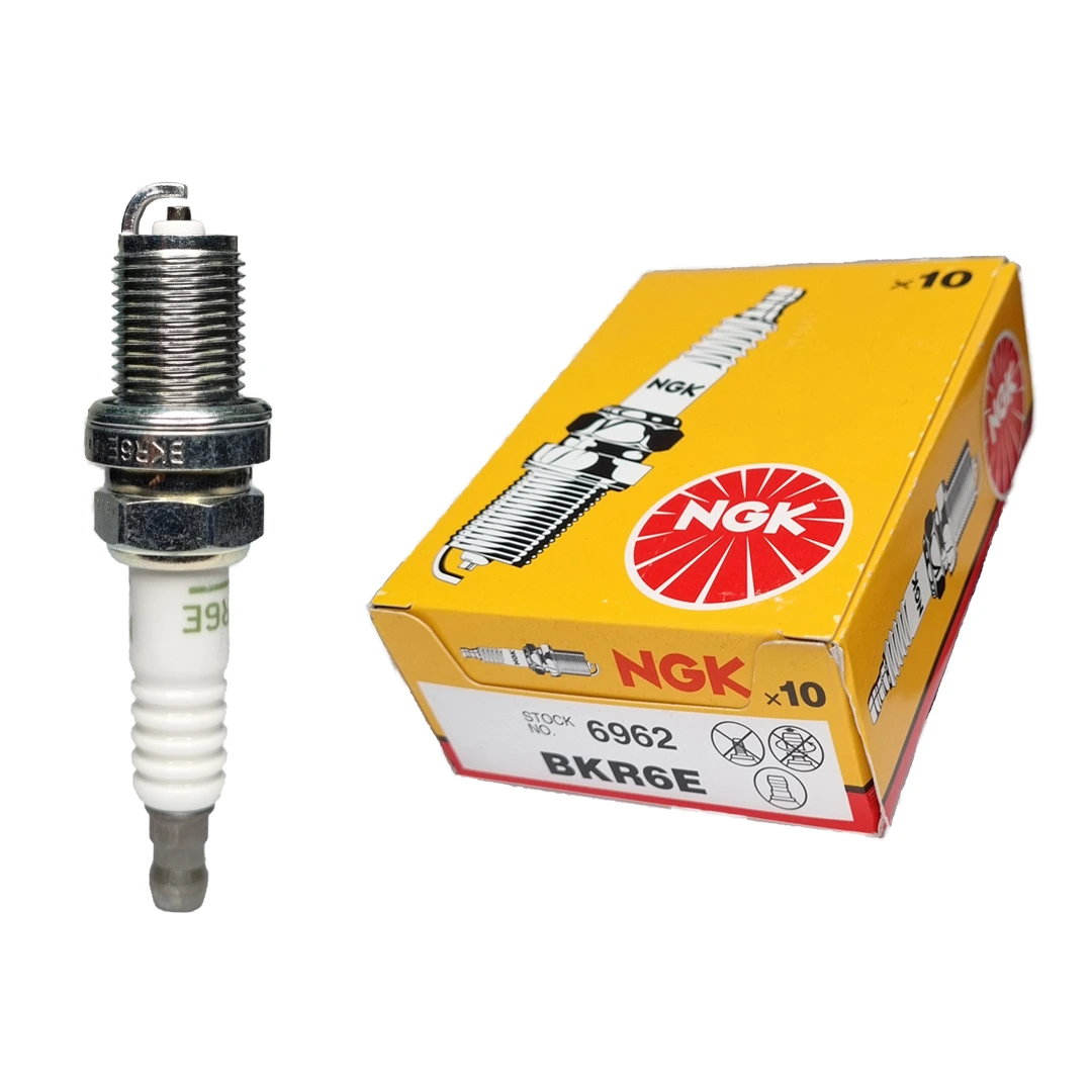 6962 copy شمع نیکلی پایه کوتاه انجیکا اصلی ژاپن BKR6E - 6962 (بسته 4 عددی) - Image 1