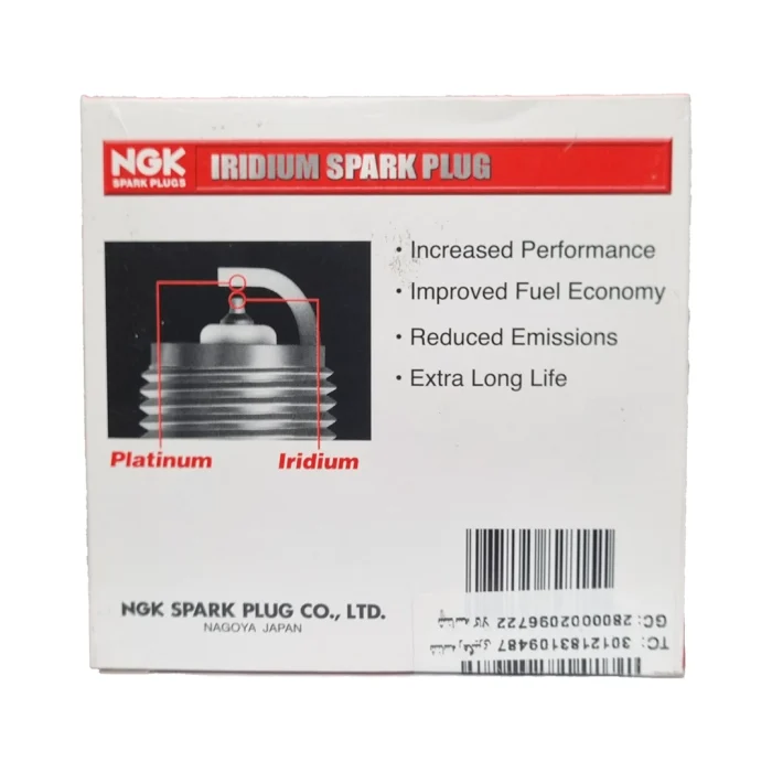 شمع ایریدیوم لیزری پایه بلند انجیکا اصل ژاپن ILFR6T11-92815 (بسته 4 عددی) - Image 2