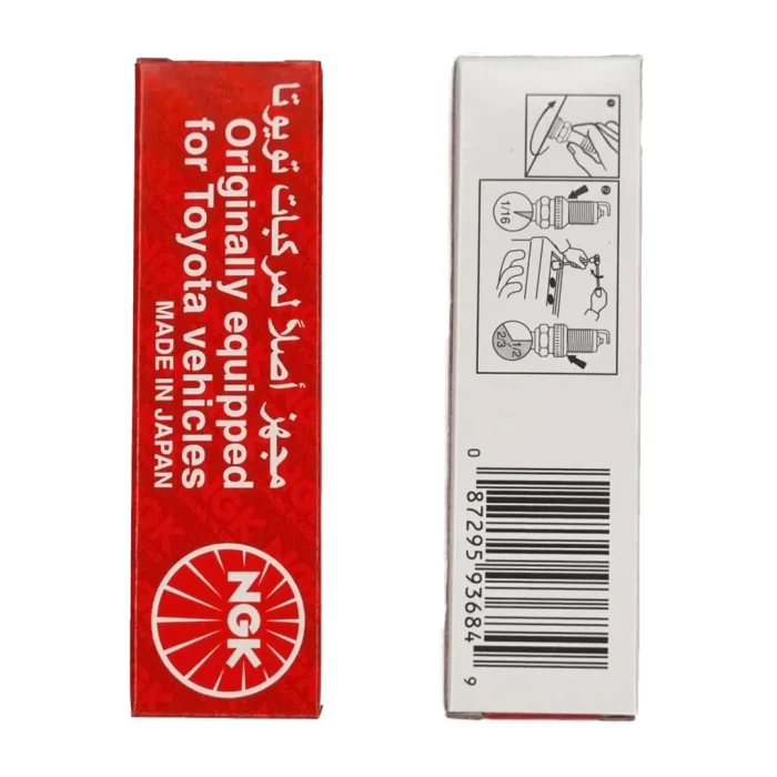 شمع ایریدیوم لیزری پایه کوتاه انجیکا اصلی ژاپن IFR6T11-93684 (بسته 4 عددی) - Image 3