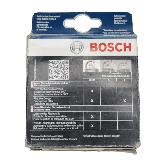 شمع دبل پلاتینیوم پایه بلند بوش آلمان HR8MPP33X - 8107 (بسته 4 عددی) - Image 2