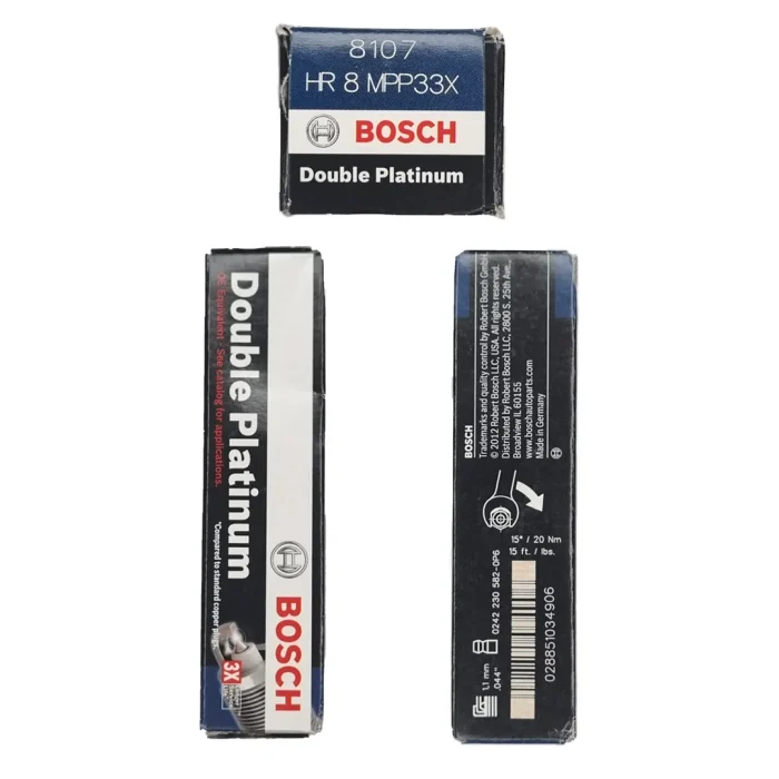 شمع دبل پلاتینیوم پایه بلند بوش آلمان HR8MPP33X - 8107 (بسته 4 عددی) - Image 3